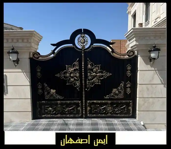 درب حیاط ساده