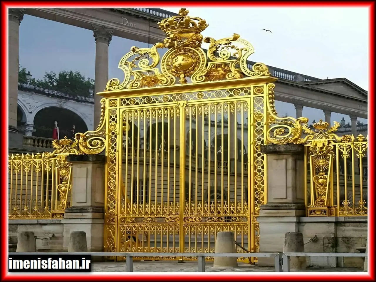 درب ویلایی فرفورژه در فولادشهر