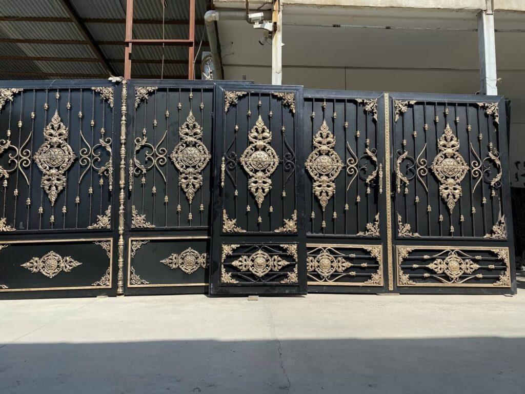 درب حیاط فرفورژه کاشان