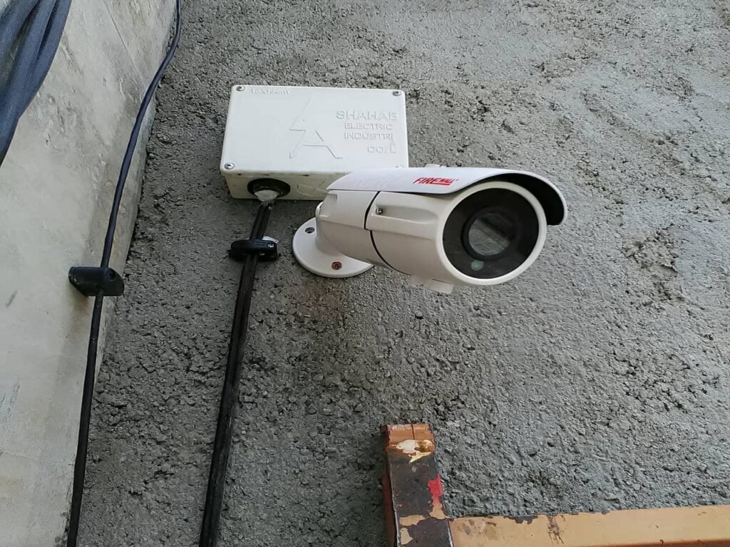 دوربین مداربسته در نجف آباد