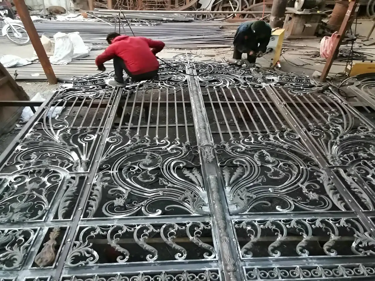 درب ویلایی فرفورژه در چادگان