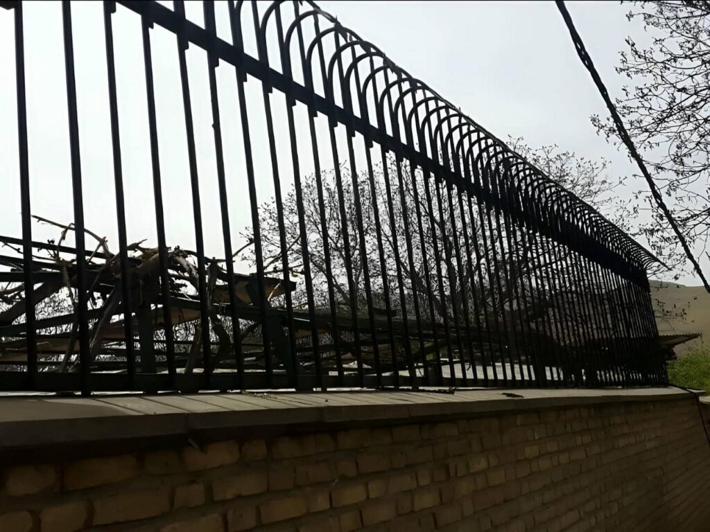 حفاظ سرنیزه ای آبشاری و سنتی در نجف آباد