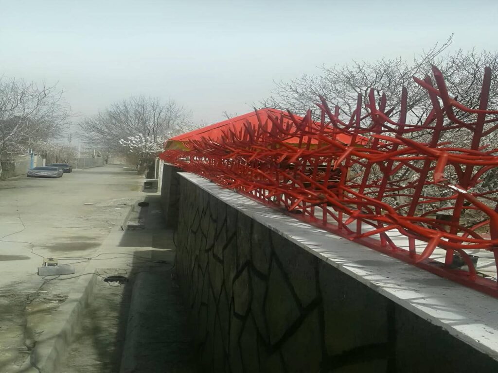 حفاظ شاخ گوزنی در فلاورجان
