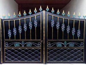 درب آهنی حیاط در نجف آباد