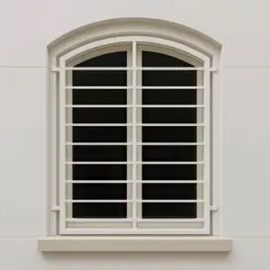 حفاظ پنجره مدل ساده قوس دار حفاظ پنجره مدل ساده قوس دار