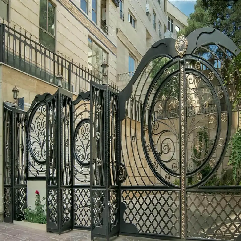 قیمت درب پارکینگ فرفورژه اصفهان