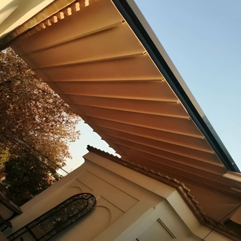 ساخت سقف برقی متحرک با رنگ کوره ای در اصفهان