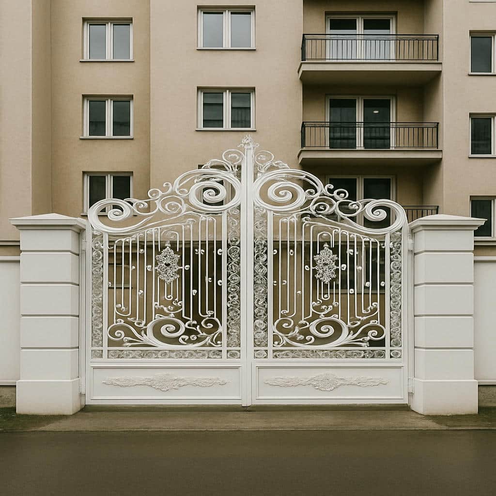 اجرای درب پارکینگ سنگین شاسی دوبل اتوماتیک در اصفهان
