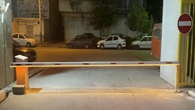 8 مدل راهبند پارکینگ بازویی ورودی مجتمع در اصفهان
