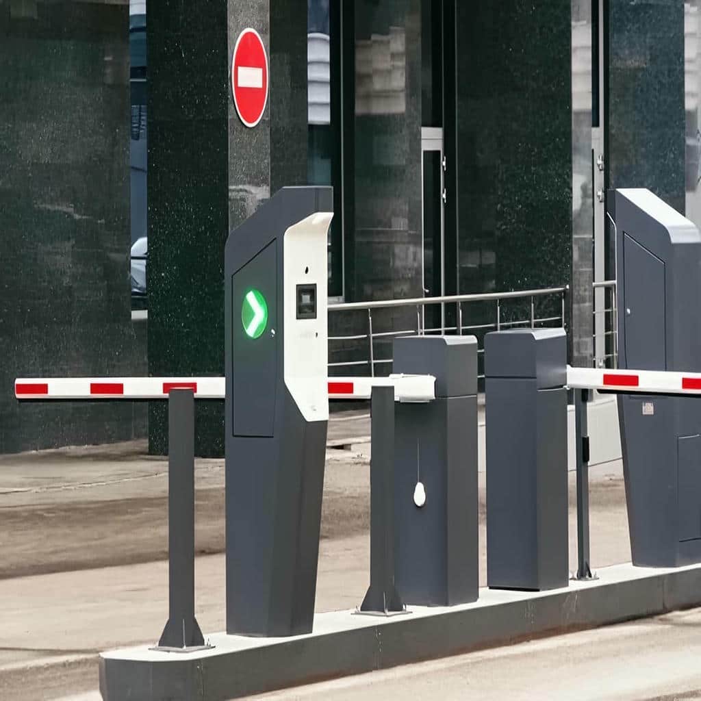 نصب راهبند مفصلی سقف کوتاه زیر سقف پارکینگ در اصفهان