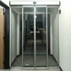 13 مدل درب اتوماتیک شیشه ای تلسکوپی عرض کم در اصفهان