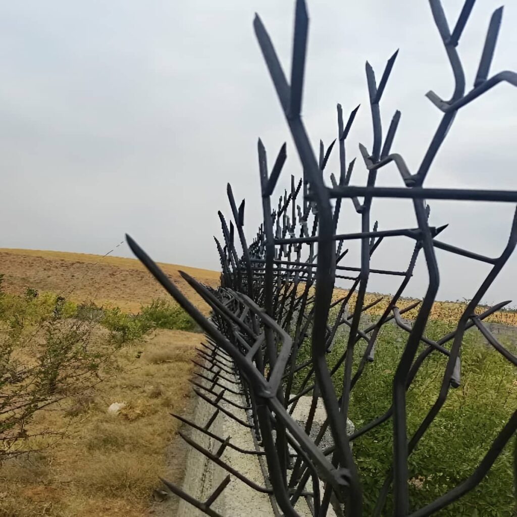 مدل آبشاری حفاظ شاخ گوزنی با شاخه‌های متراکم در اصفهان