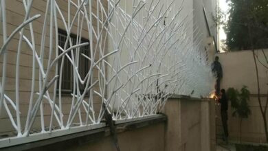 10 نمونه حفاظ دیوار ضد سرقت میلگردی در اصفهان