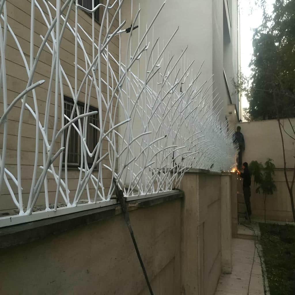 10 نمونه حفاظ دیوار ضد سرقت میلگردی در اصفهان