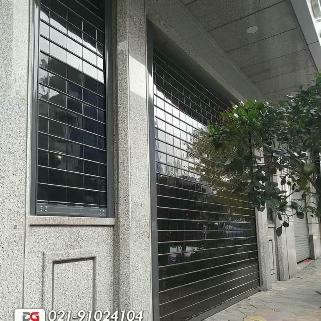 فروش کرکره برقی رنگی نمای فروشگاه با رنگ سازمانی در اصفهان فروش کرکره برقی رنگی نمای فروشگاه با رنگ سازمانی در اصفهان