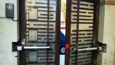 6 طرح درب برقی پارکینگ ریلی در اصفهان