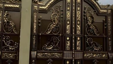 11 طرح درب پارکینگ عریض ماشین رو در اصفهان