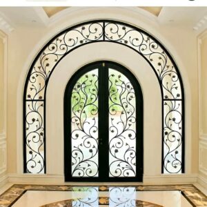 9 مدل درب حیاط آهنی نفررو در اصفهان