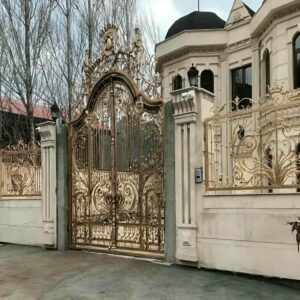 8 مدل درب ویلا مدرن نمای سنگی در اصفهان