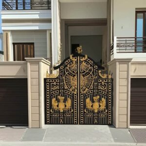 10 مدل درب پارکینگ مدرن پنل مشبک در اصفهان