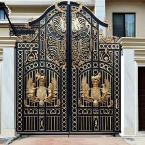 10 مدل درب ویلایی ماشین رو عریض در اصفهان