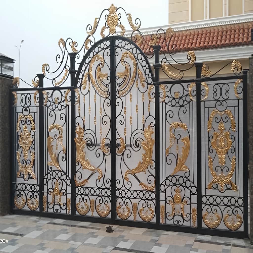 تولید درب ویلایی ترکیبی فلز و چوب اصفهان