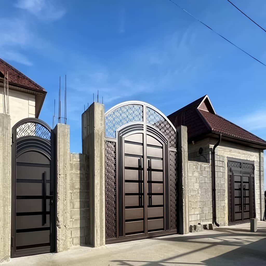 نصب درب ویلایی ریلی محوطه اصفهان