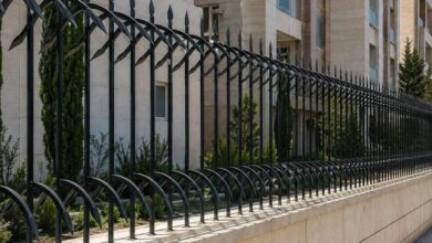 12 مدل حفاظ دیوار مدرن خطی در اصفهان