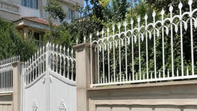 7 نمونه حفاظ دیوار ویلا نمای سنگی در اصفهان