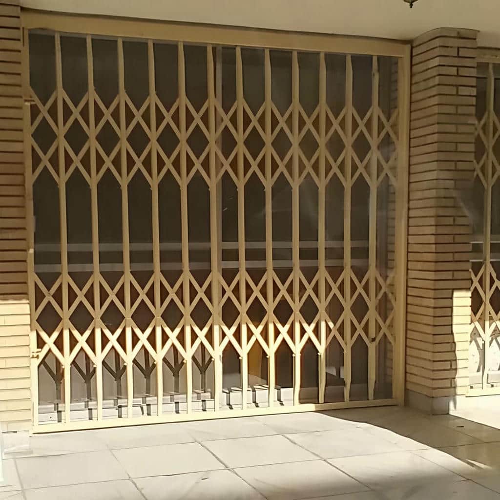 حفاظ پنجره ریلی بازشو تلسکوپی با جمعشدن چندبخشی در اصفهان حفاظ پنجره ریلی بازشو تلسکوپی با جمعشدن چندبخشی در اصفهان