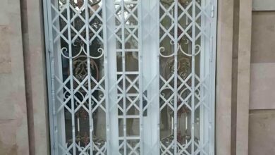 درب آکاردئونی سفارشی آماده نصب اصفهان