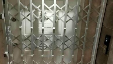 حفاظ کشویی سفارشی مجتمع پرتردد اصفهان