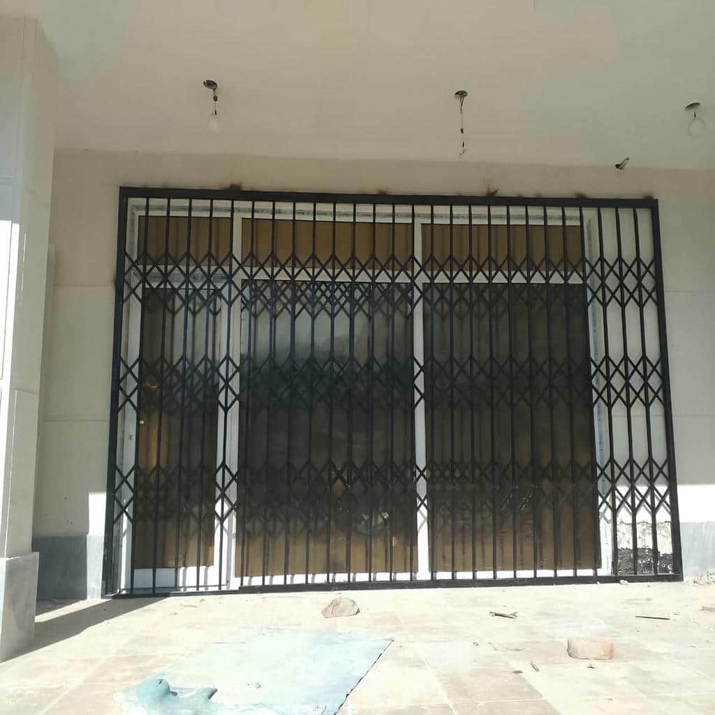 حفاظ درب ورودی سفارشی پروژه لوکس اصفهان