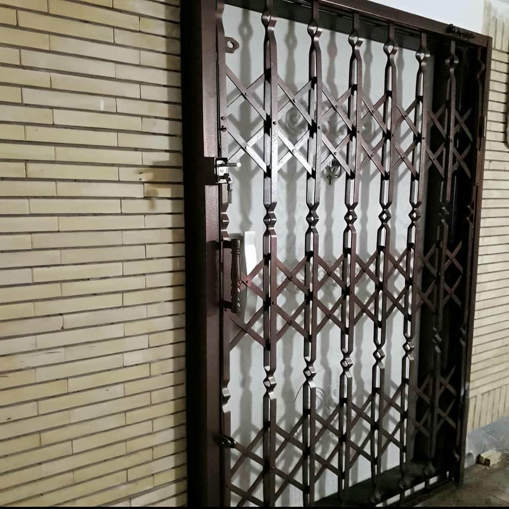 گارد آکاردئونی فلزی مناسب اقلیم گرم