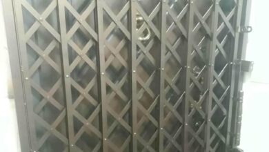 محافظ درب آپارتمان مشکی سفارشی اصفهان