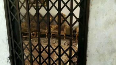حفاظ جمع شونده مشکی سفارشی اصفهان