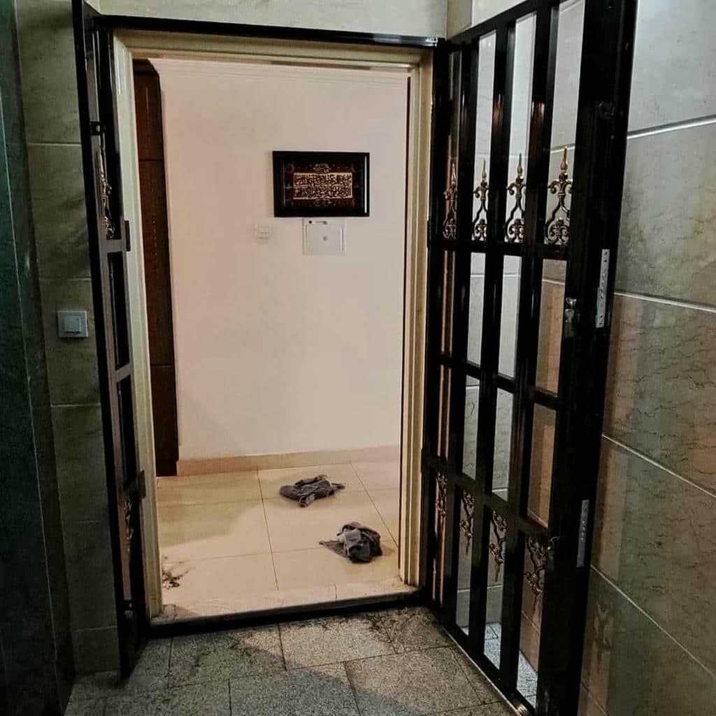 حفاظ کرکره ای سفارشی برای ورودی مرطوب اصفهان