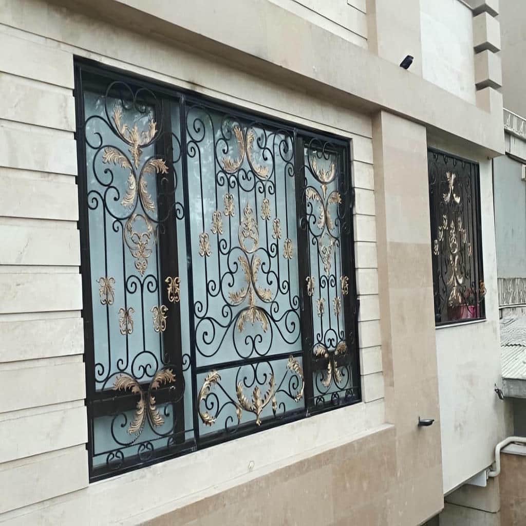 گارد پنجره تزئینی با ابعاد سفارشی