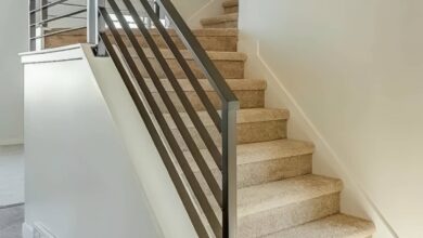 حفاظ لبه بالکن ساده مشکی در اصفهان