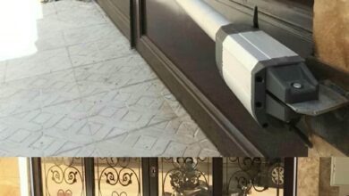 جک الکترومکانیک سفارشی کنار درب ورودی اصفهان