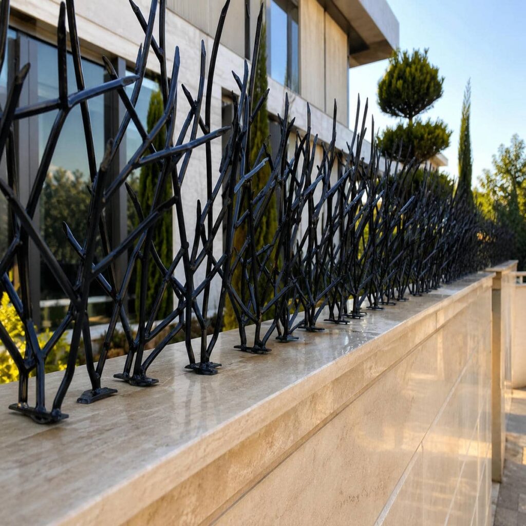 حفاظ روی دیوار مشکی سفارشی در اصفهان