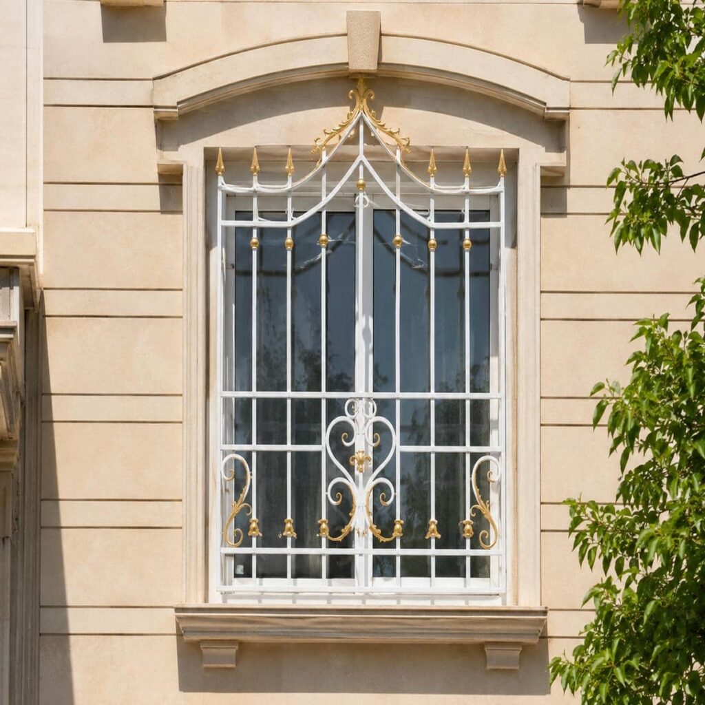 حفاظ پنجره ثابت با ابعاد اختصاصی